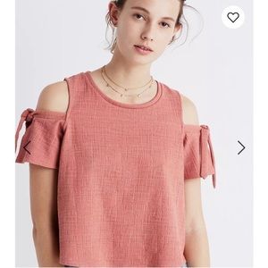 Madewell Skylar Cold Shoulder Top